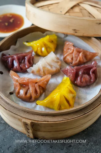 Cheater Crystal Dumplings made with Rice Paper