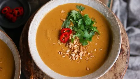 Peanut Butter Curry Soup