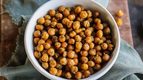 Garbanzos asados con sabor ranchero