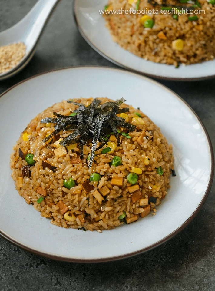 Vegan Miso Butter Fried Rice