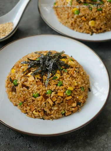 Vegan Miso Butter Fried Rice
