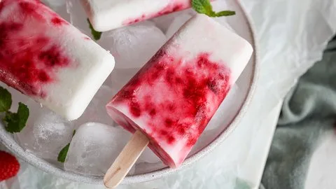 Tropical Coconut Popsicles