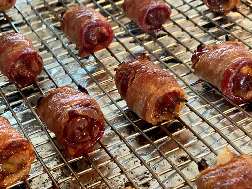 Water Chestnut and Soy Devils on Horseback
