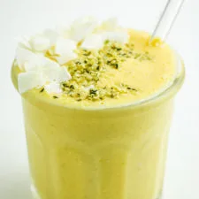 Batido tropical de avena