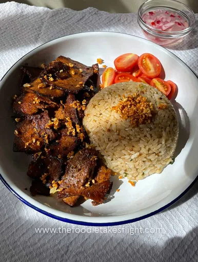 Tapa de tofu filipina (Receta vegana)