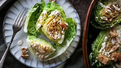 Ensalada César vegana