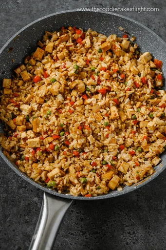 Ginger, Scallion, and Teriyaki Fried Rice