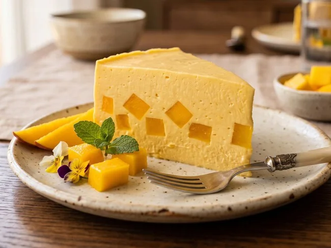 Cómo hacer una gelatina de mango con yogur sin azúcar: queda cremosita, es fácil y con pocos ingredientes