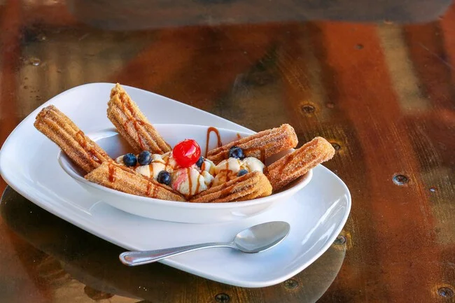 Easy, quick air fryer churros
