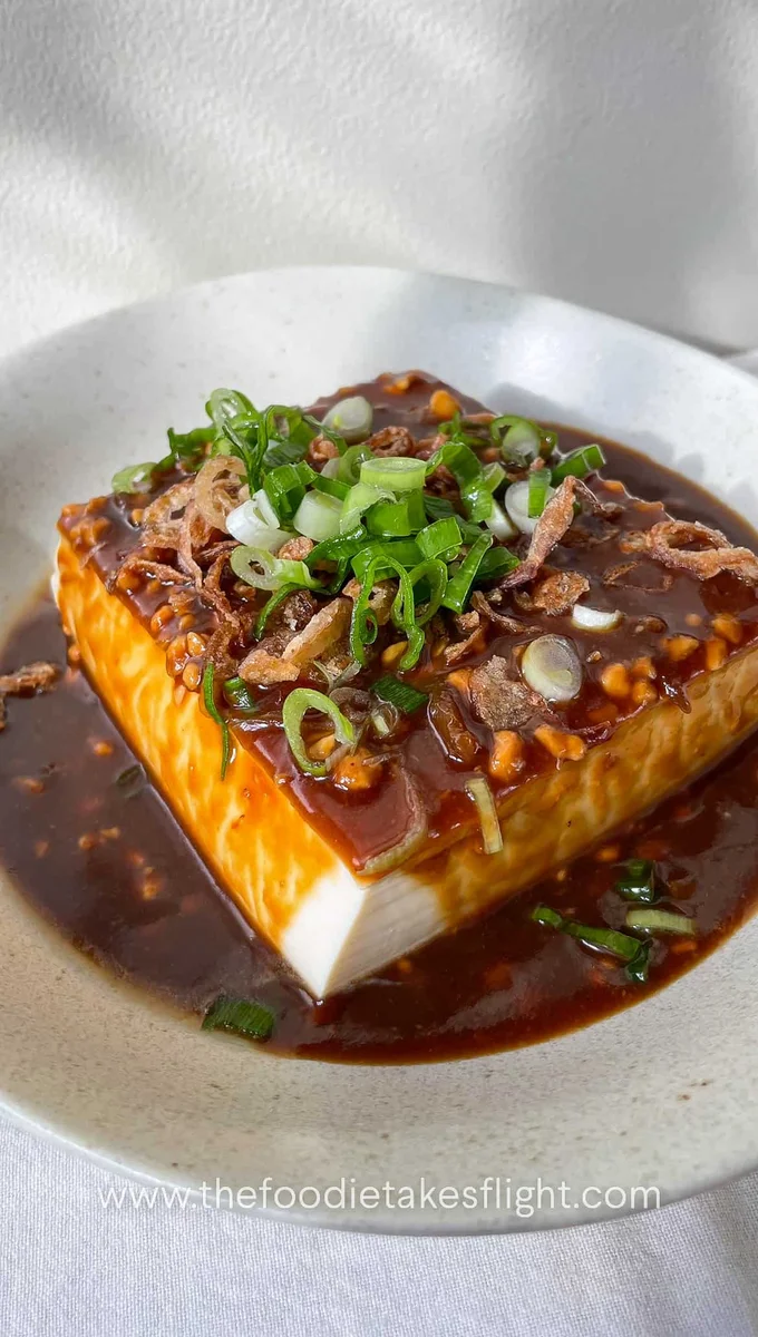 Hoisin Peanut Lime Cold Silken Tofu