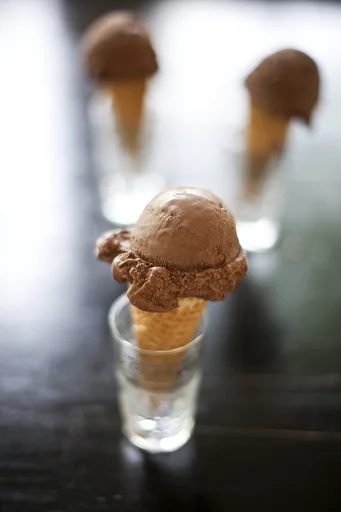Philadelphia-Style Chocolate Ice Cream (no-eggs)