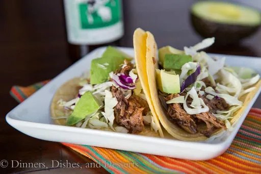 Tacos de ternera al chipotle en olla de cocción lenta