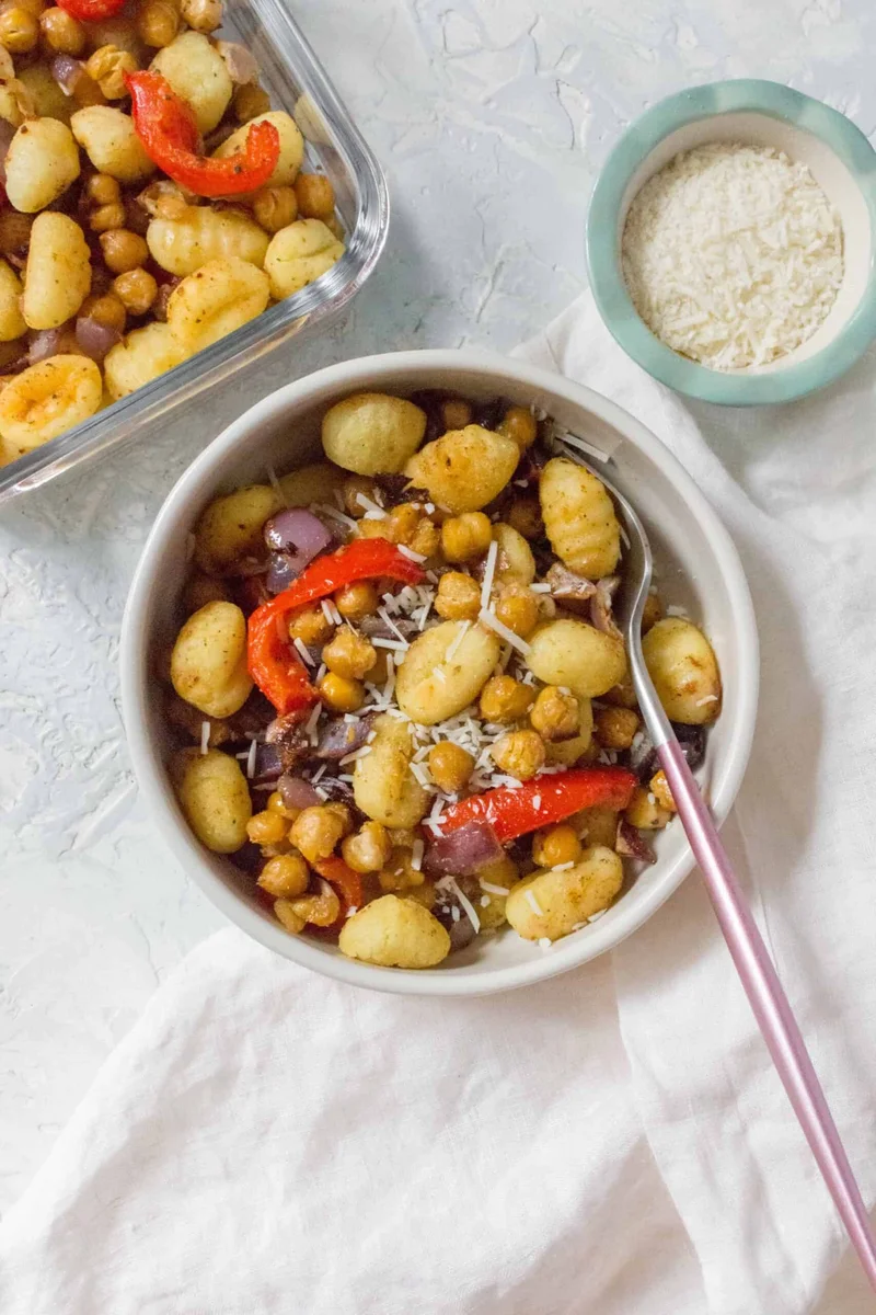 Sheet Pan Gnocchi Meal Prep