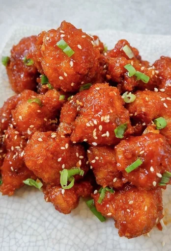 Coliflor al Gochujang Coreano