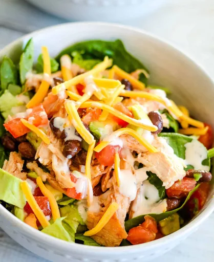 Ensalada de Pollo a la Barbacoa