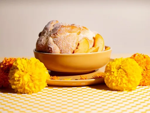 Pan de muerto. Receta vegana fácil de hacer
