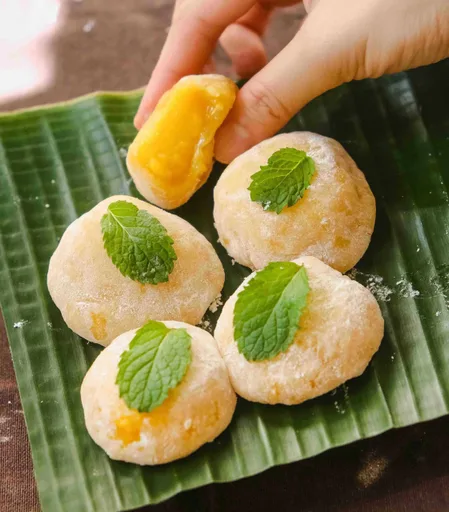 Easy Mango Mochi