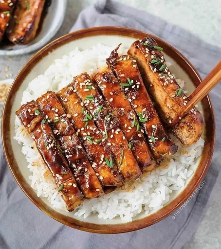 Maple Hoisin Tofu