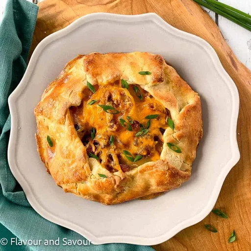 Potato Galette with Bacon and Cheese