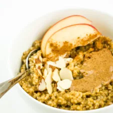 Avena con especias de calabaza para Instant Pot