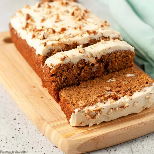 Pan de especias y calabaza sin gluten
