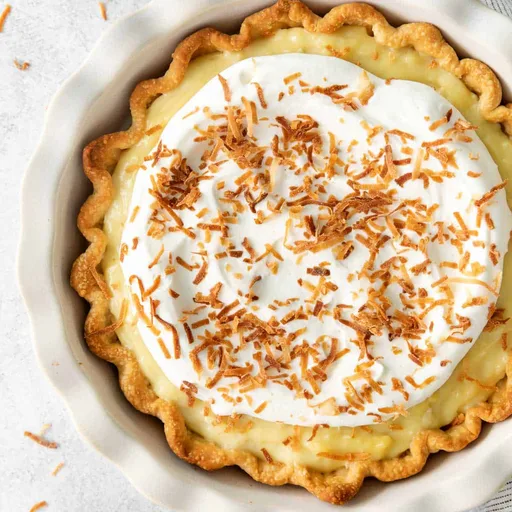 Dairy-Free Coconut Cream Pie (REAL DEAL!)
