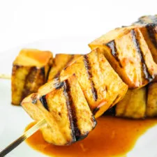 Sweet and Spicy Grilled Tofu