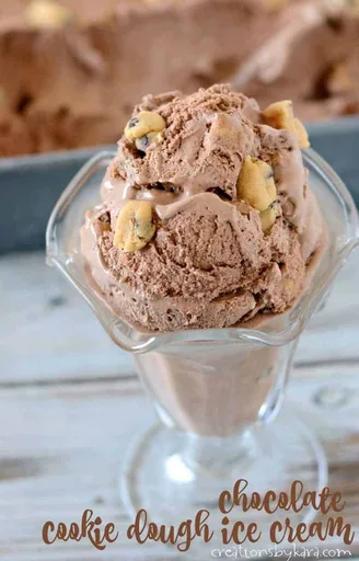 Chocolate Cookie Dough Ice Cream