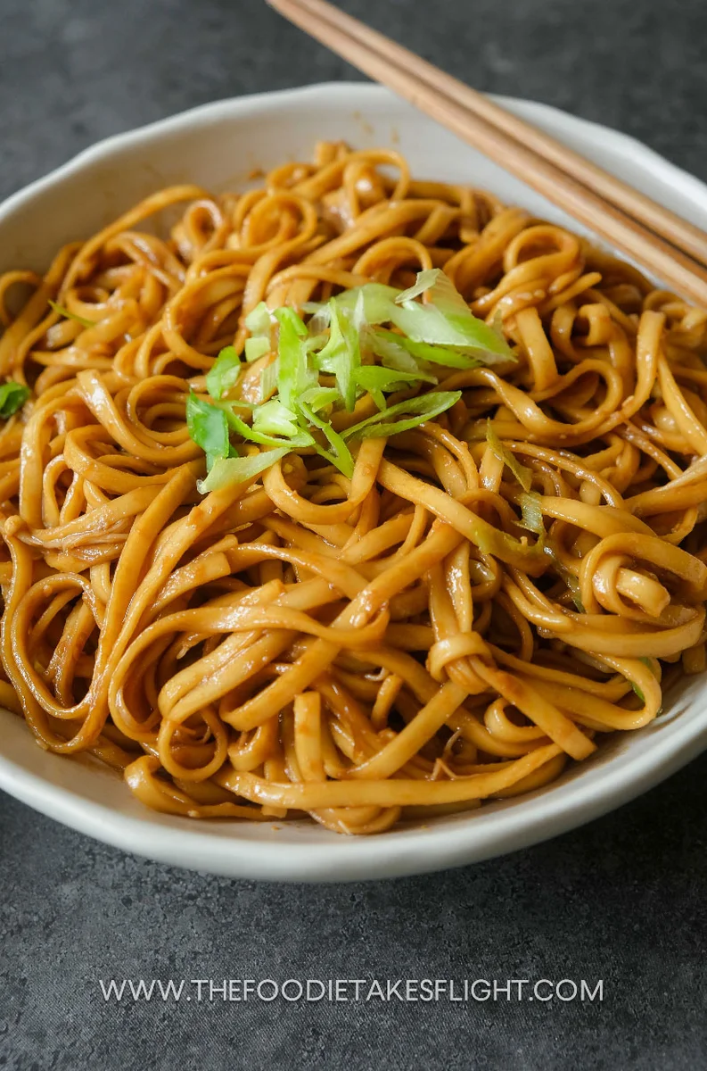 Roasted Garlic Butter Noodles (Easy Vegan Recipe)