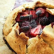 Vegan Berry Galette