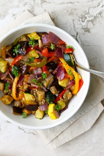 Ratatouille a la parrilla