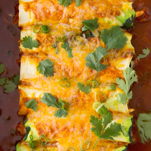 Zucchini Enchiladas