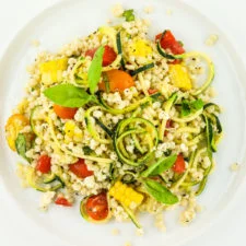 Zucchini and Corn Pasta Salad