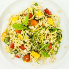 Zucchini and Corn Pasta Salad