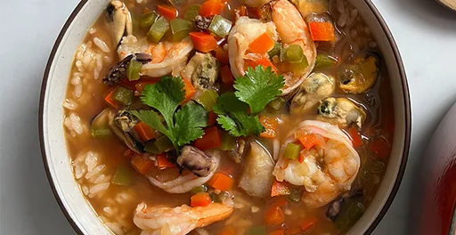Asopado de mariscos