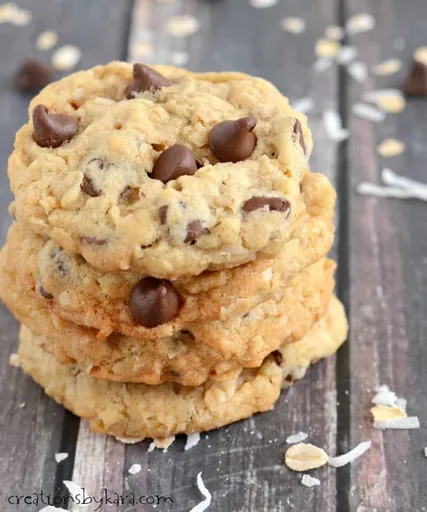 Coconut Chocolate Chip Cookies