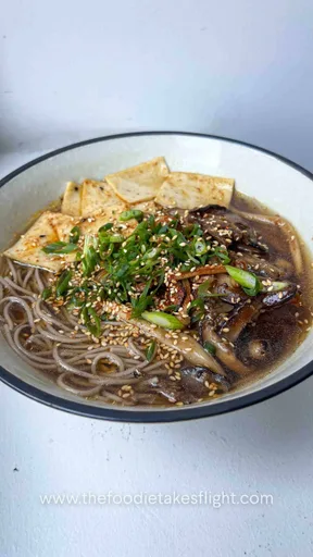 Mushroom Noodle Soup