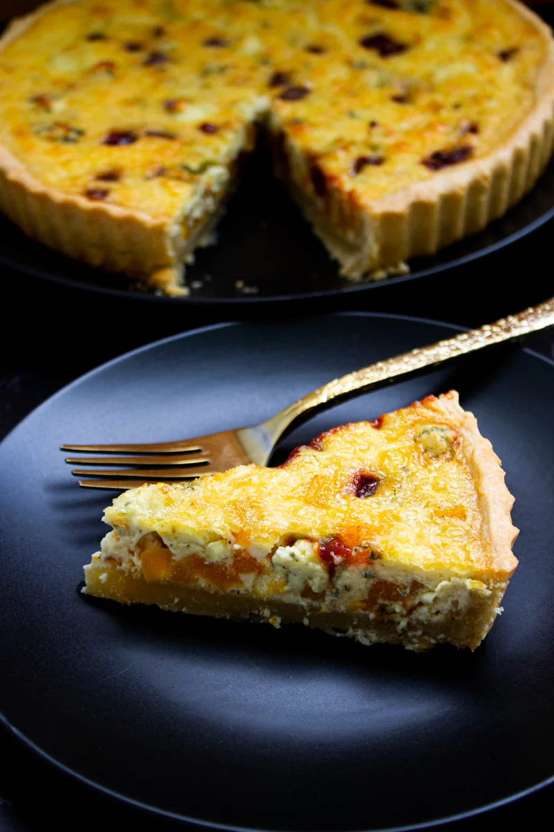 Guava and Gorgonzola Quiche Recipe