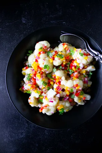 Venezuelan Cauliflower Salad