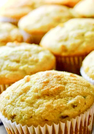 Grilled Corn Jalapeño Cheddar Cornbread Muffins