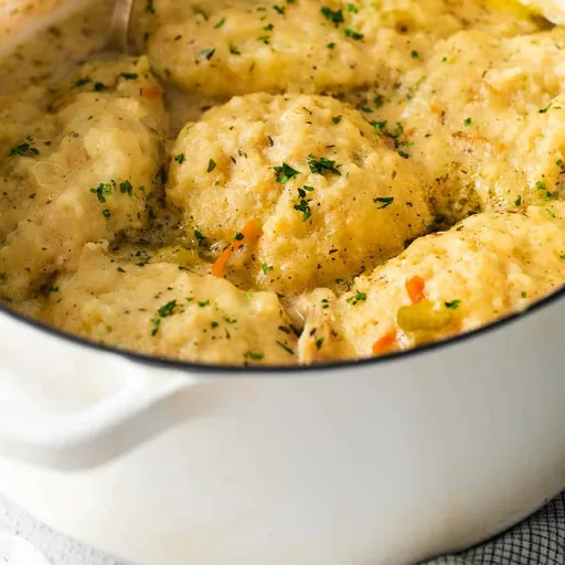 Gluten-Free Chicken and Dumplings (with Bisquick!)