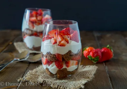 Parfaits de fresa
