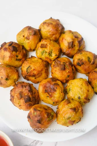 Sweet Potato and Ham Balls (Vegan)