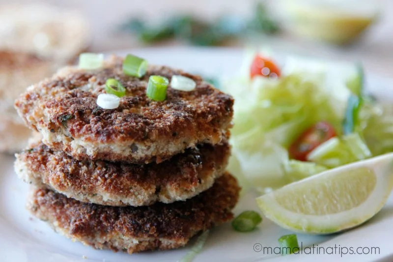 Easy Mexican Tuna Patties