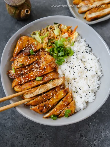 Tofu “Chicken” Teriyaki