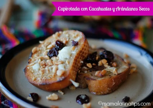 Receta de capirotada mexicana