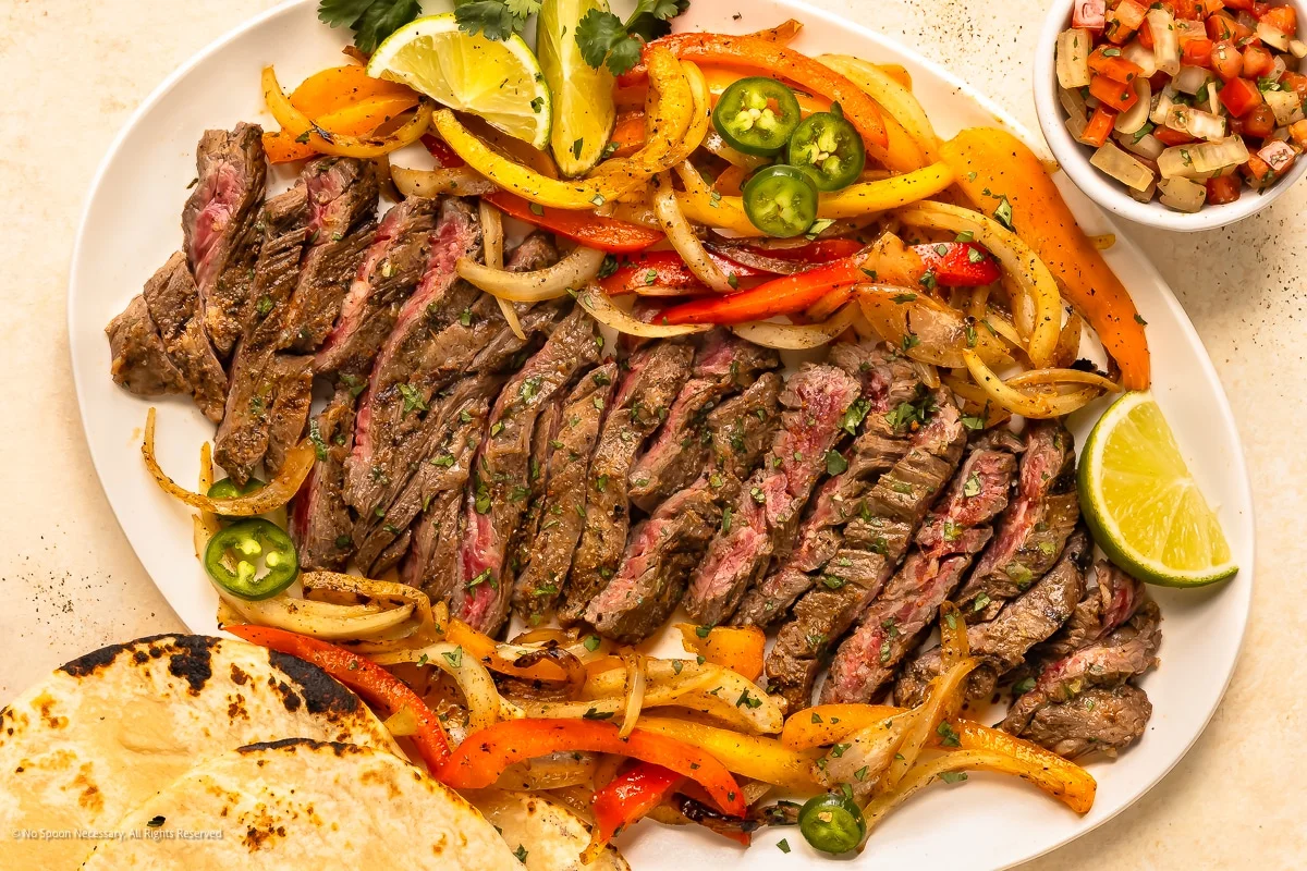 Skirt Steak Fajitas