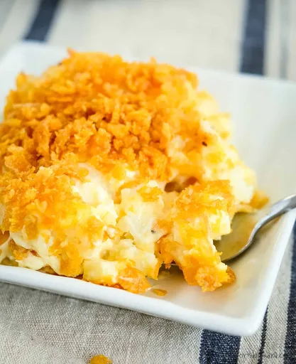 Cheesy Funeral Potatoes Recipe