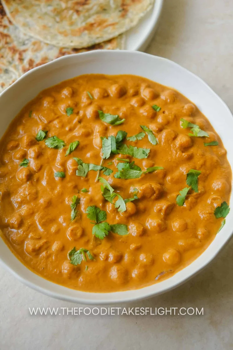 Vegan Butter Chickpeas (Indian Butter Chicken-Inspired)