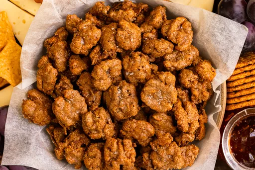 Candied Walnuts with Maple Syrup